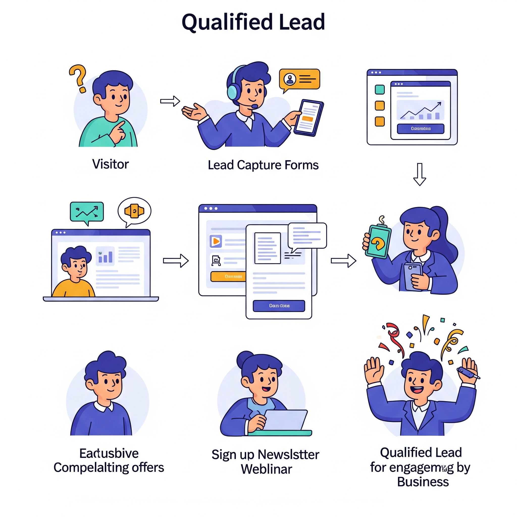 How to Turn Website Visitors into Qualified Leads Fast