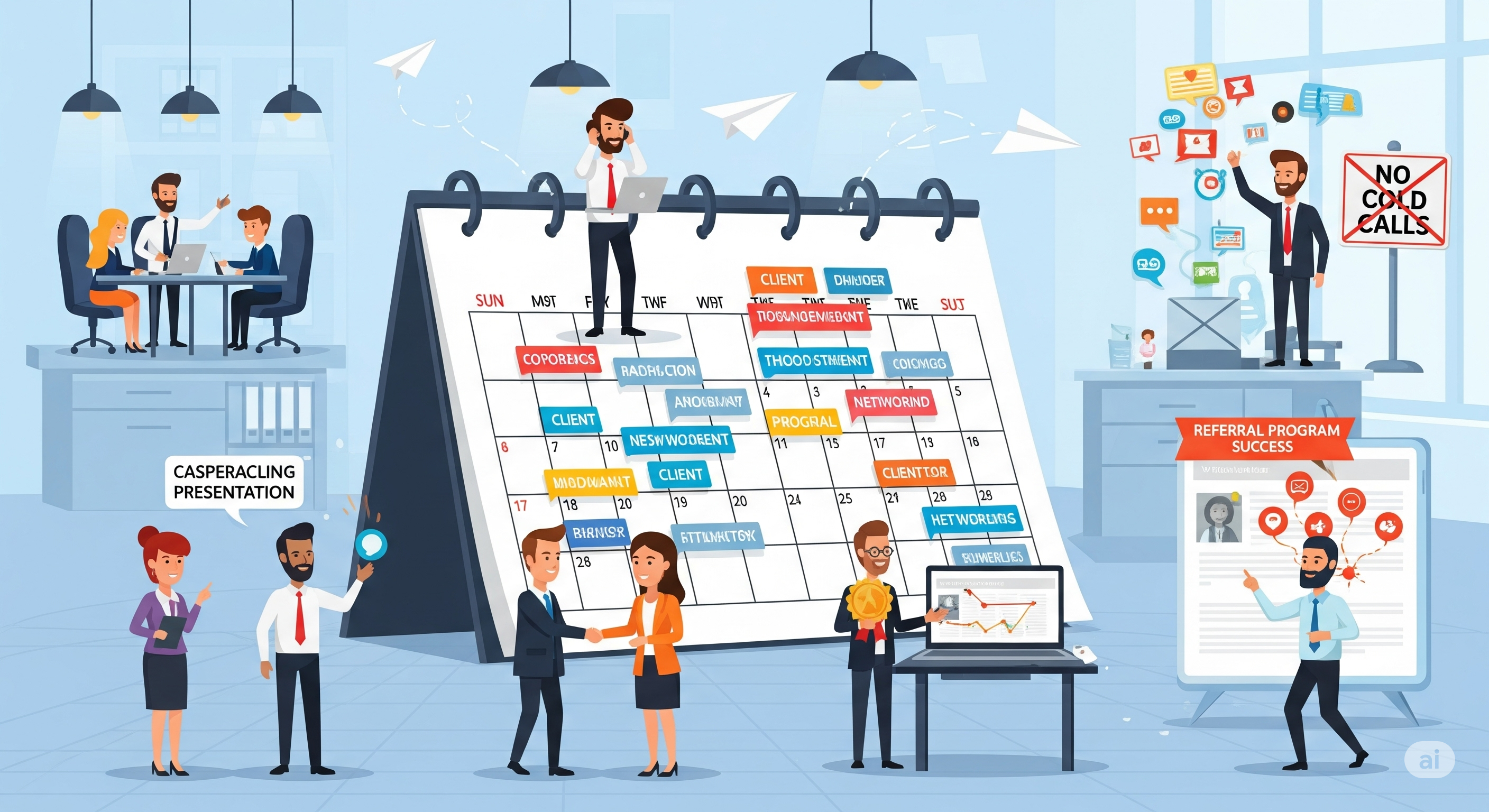 How Top Agencies Fill Their Calendars Without Cold Calls