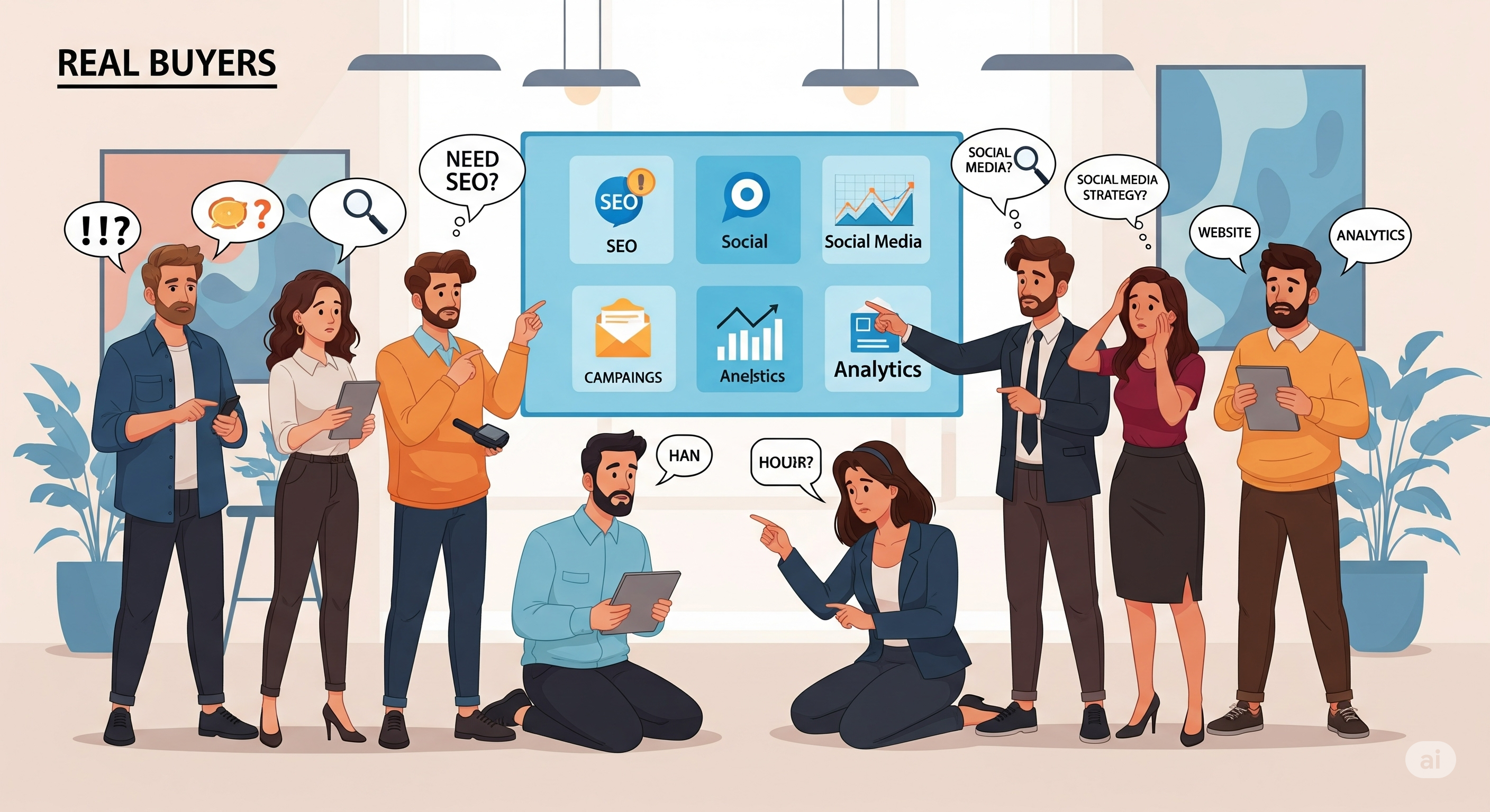 Find Real Buyers Looking for Digital Marketing Help Now