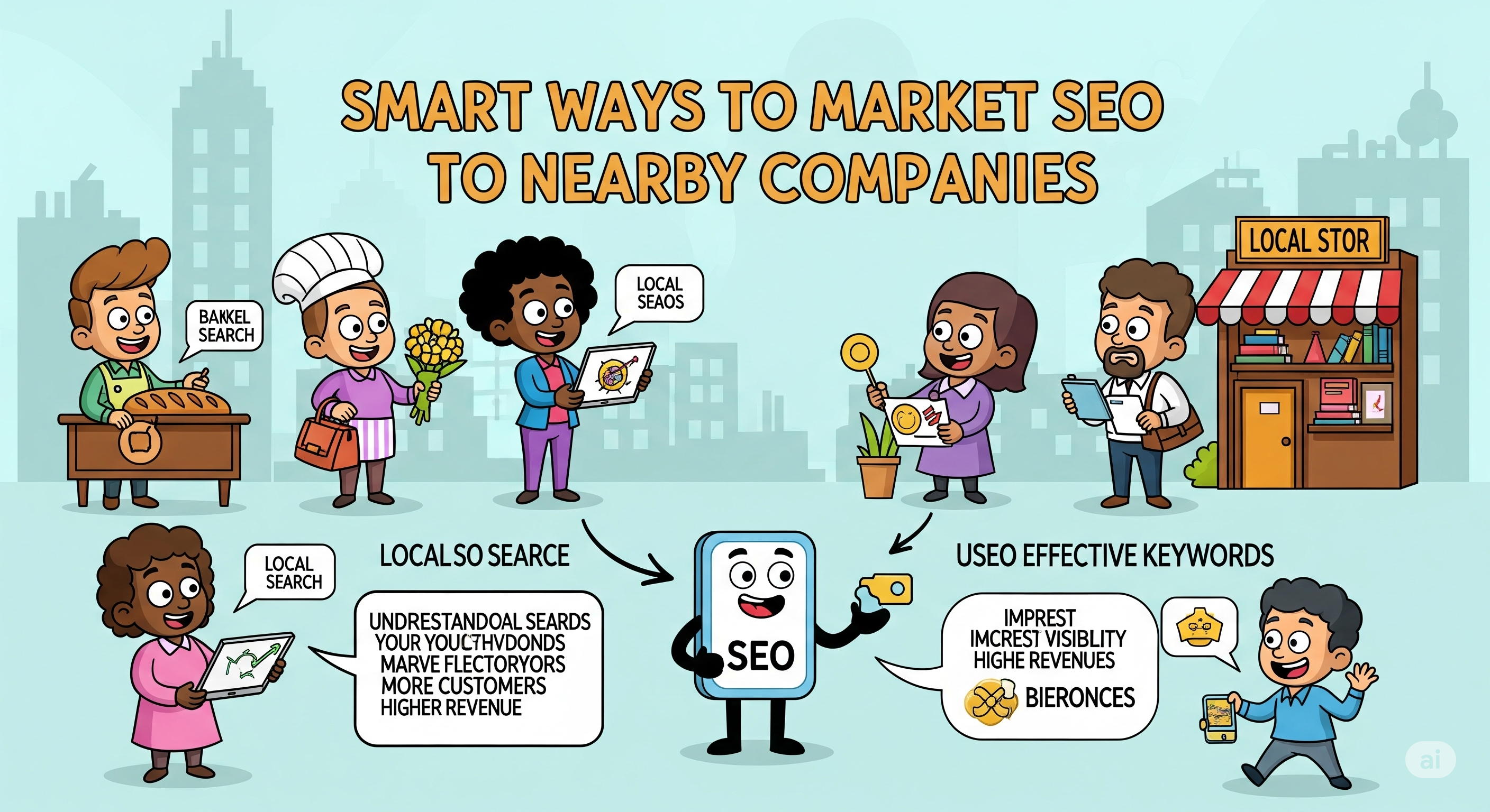 Smart Ways to Market SEO to Nearby Companies