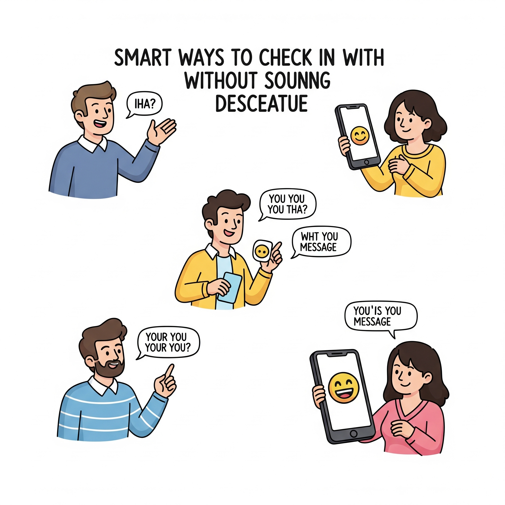 Smart Ways to Check In Without Sounding Desperate