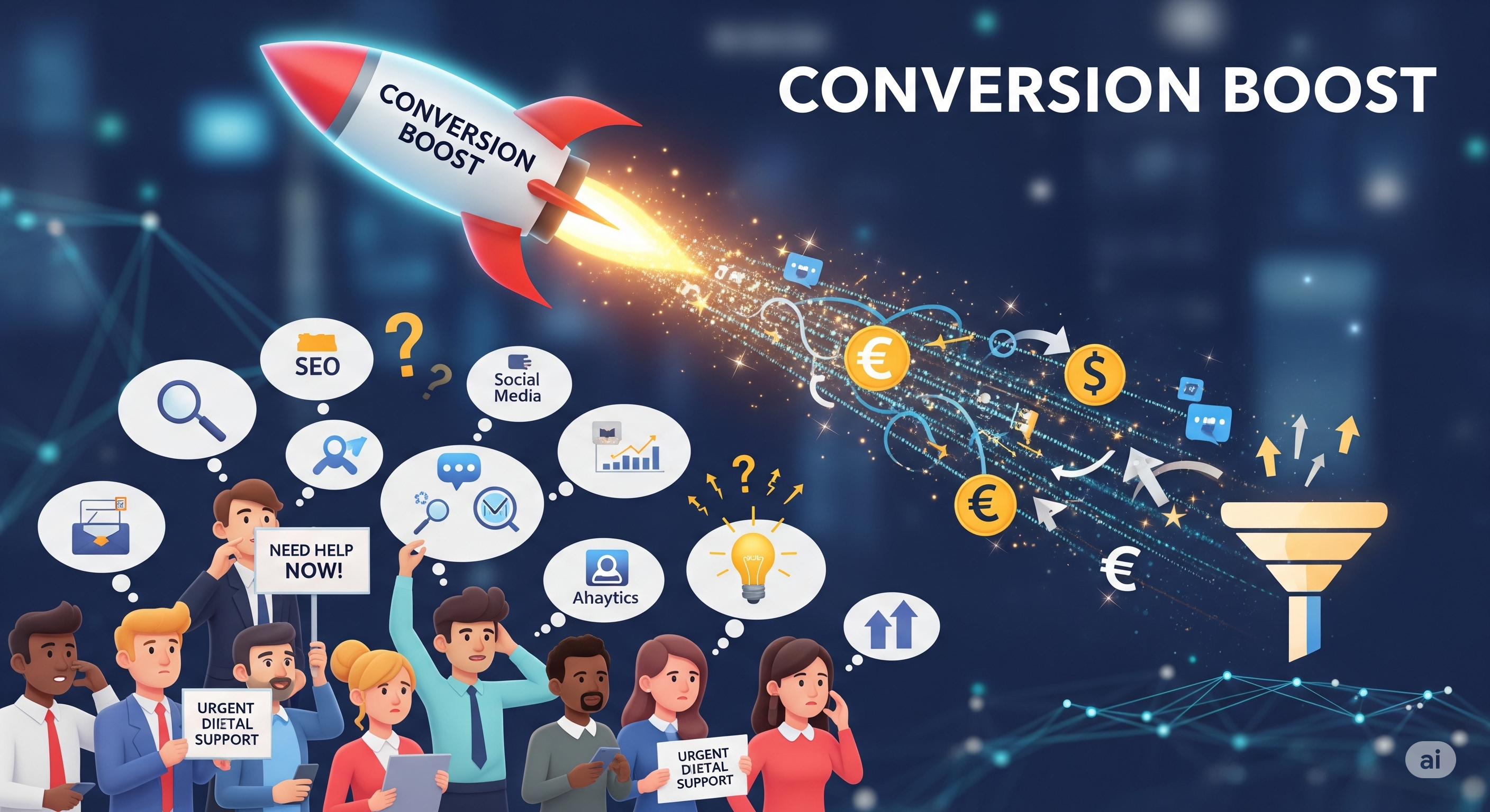 Boost Conversions with Leads Looking for Digital Help Now