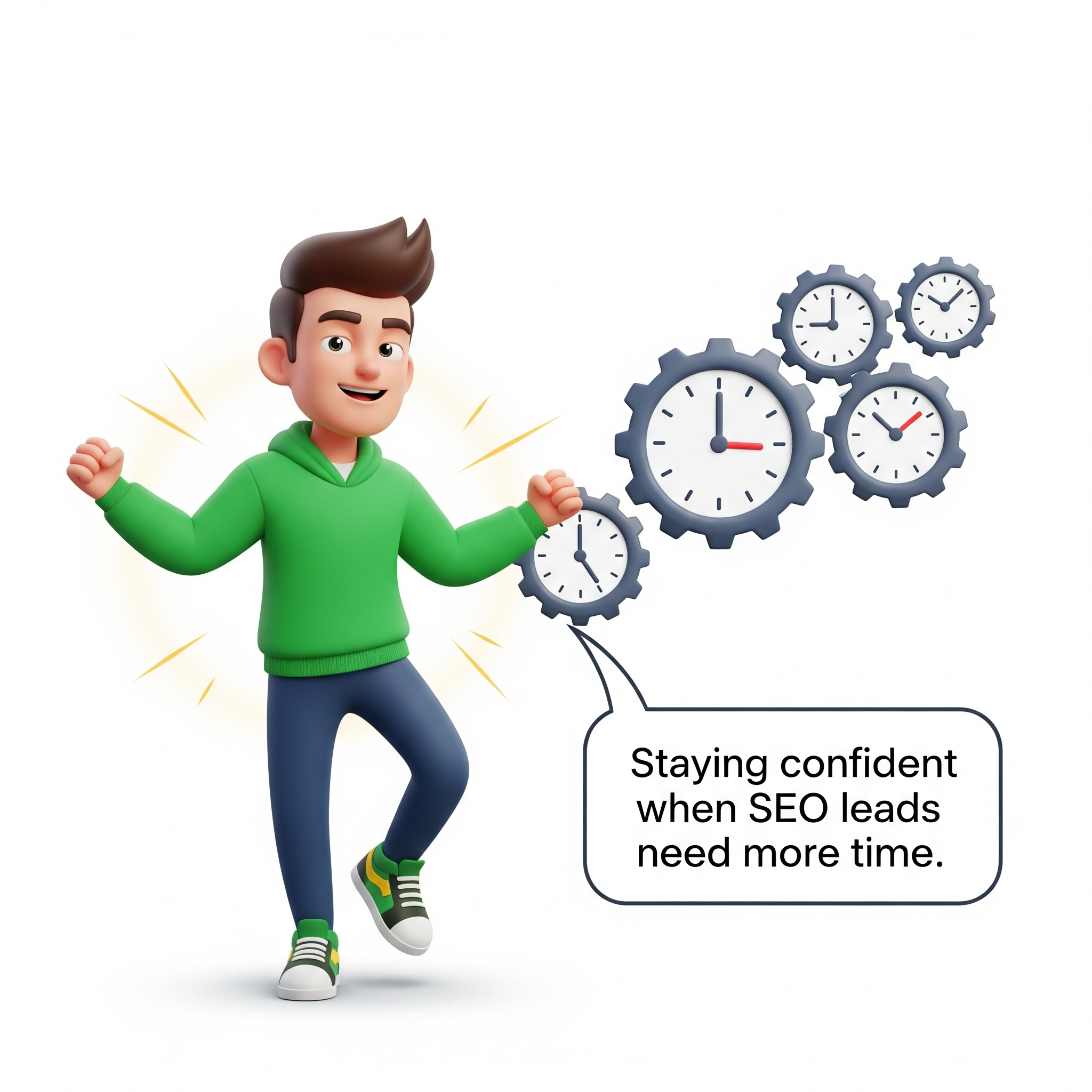 How to Stay Confident When Your SEO Leads Need More Time