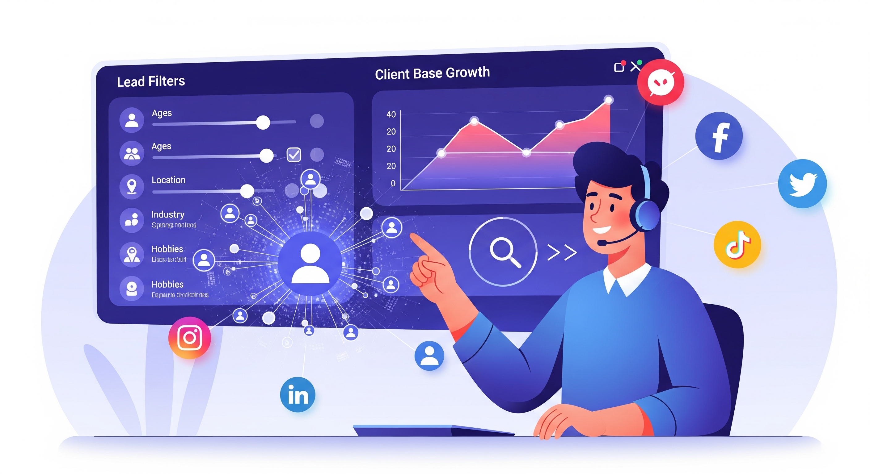 Grow Your SMM Client Base Using Smart Lead Filters