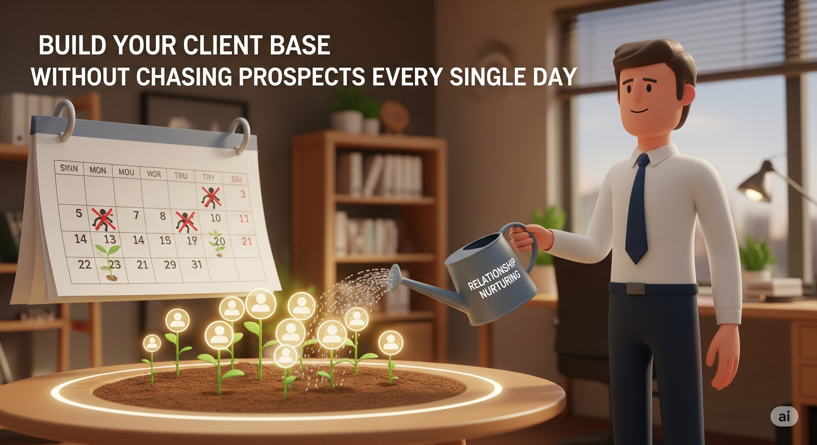 Build Your Client Base Without Chasing Prospects Every Single Day