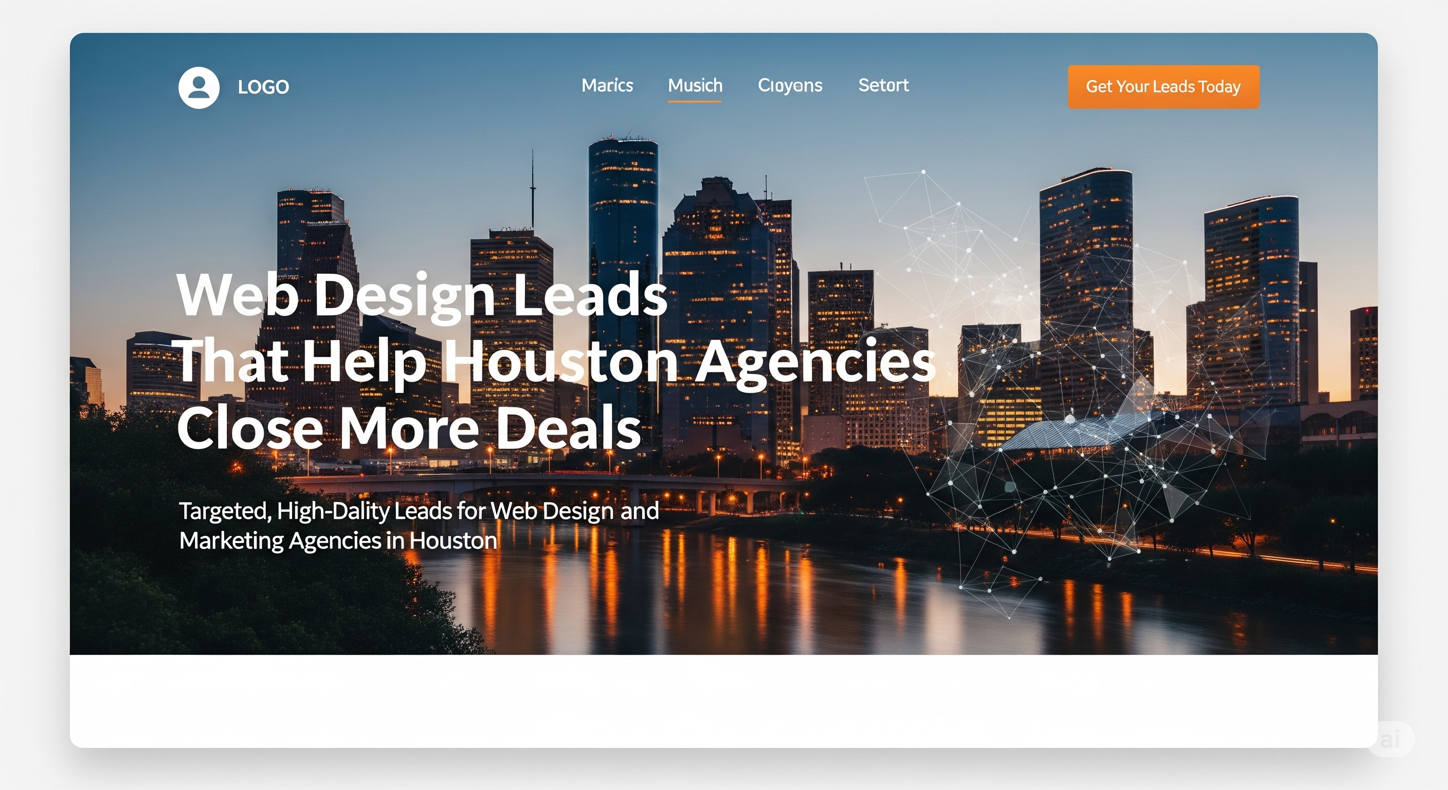 Web Design Leads That Help Houston Agencies Close More Deals