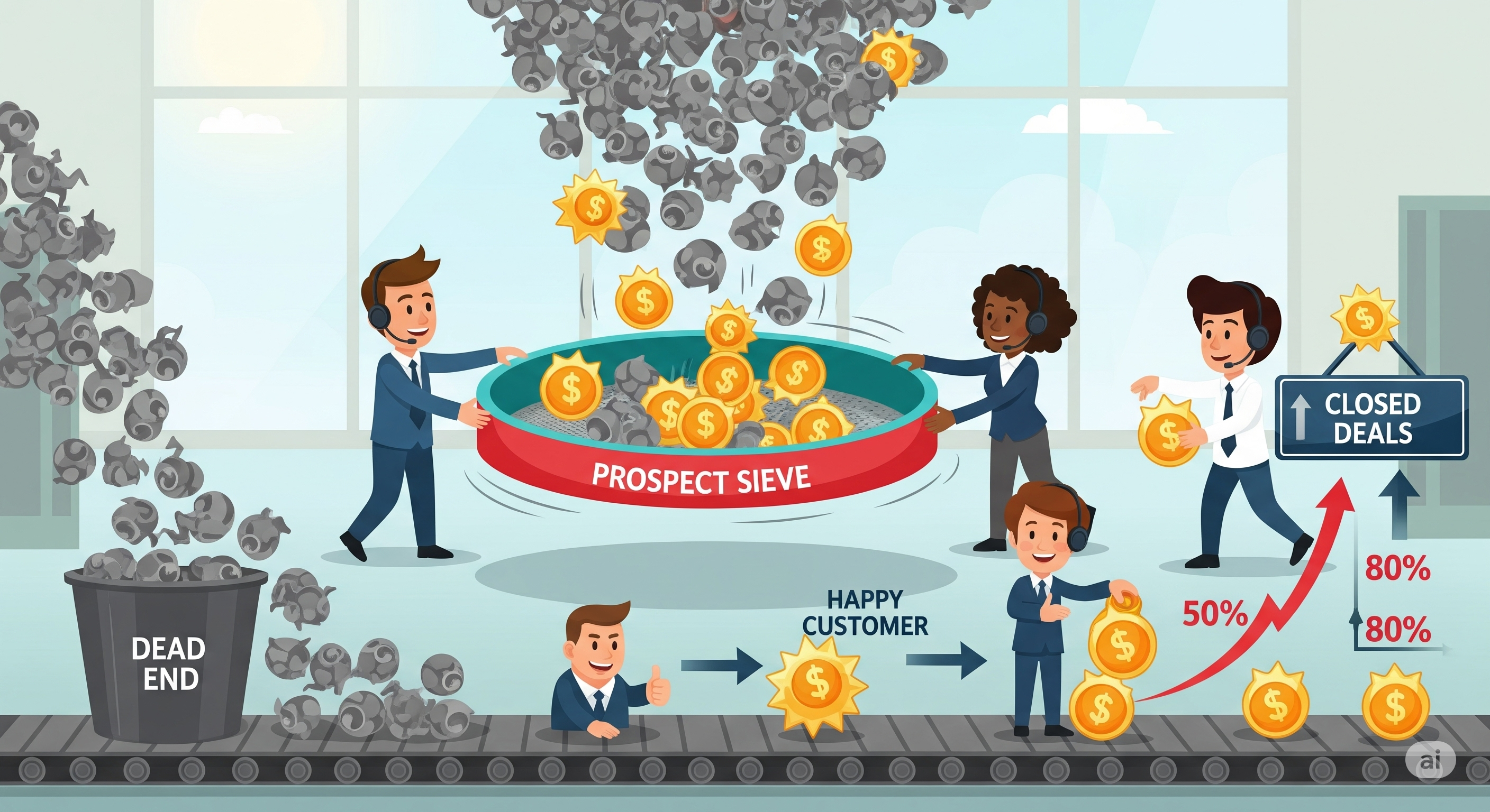 Increase Your Close Rate By Focusing On Pre-Screened Prospects