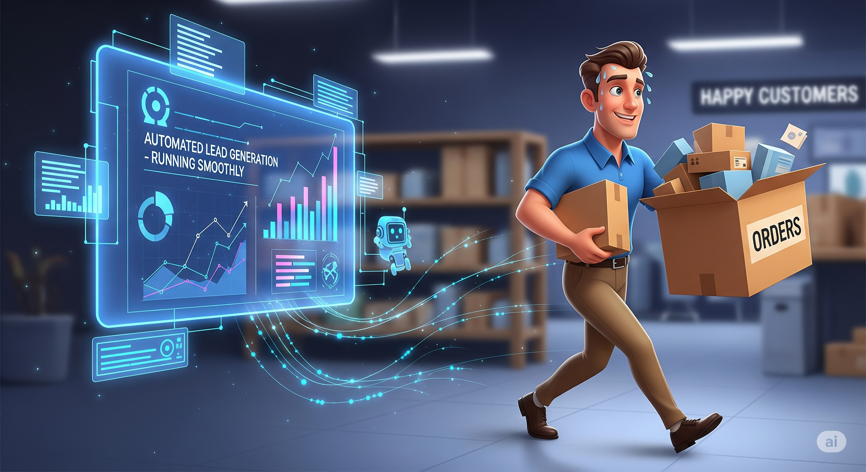 Let Your Lead Generation Run Itself While You Deliver