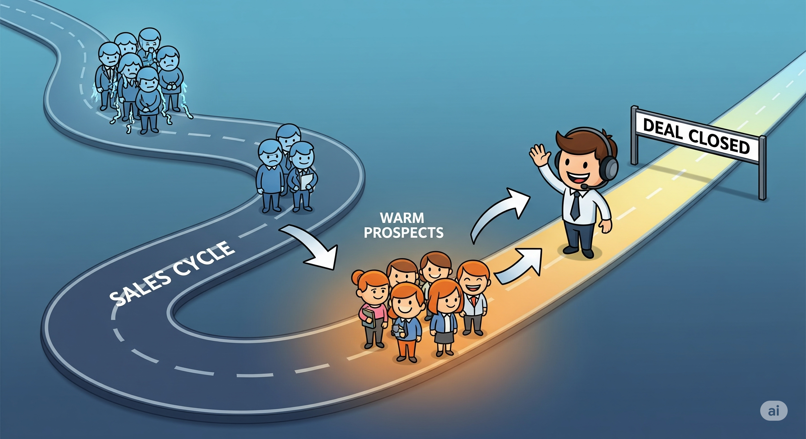 Shorten Your Sales Cycle by Starting With Warm Prospects