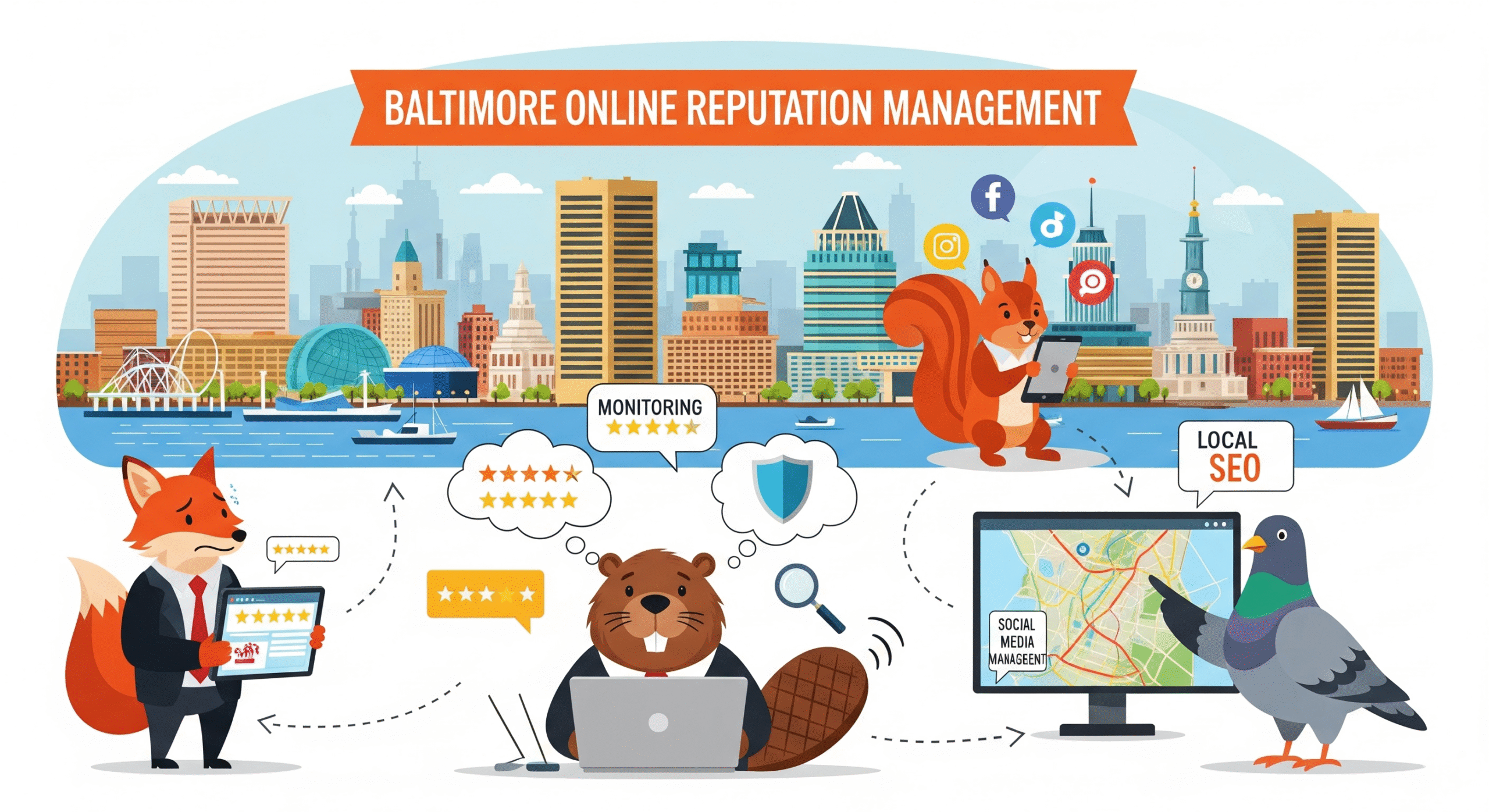 Complete Online Reputation Management Services in Baltimore