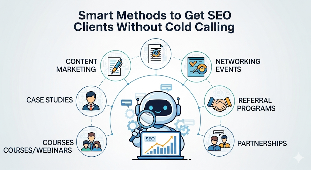 Smart Methods to Get SEO Clients Without Cold Calling