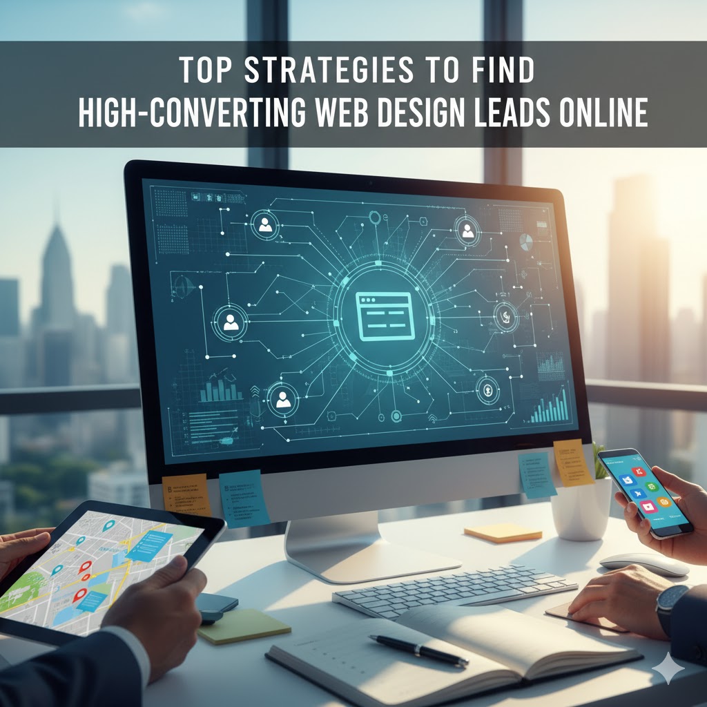 Top Strategies to Find High-Converting Web Design Leads Online