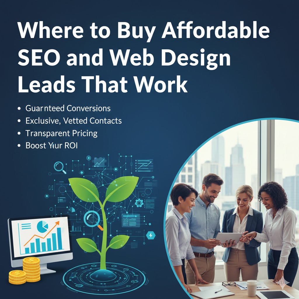 Where to Buy Affordable SEO and Web Design Leads That Work