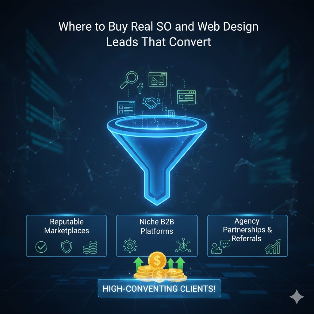 Where to Buy Real SEO and Web Design Leads That Convert