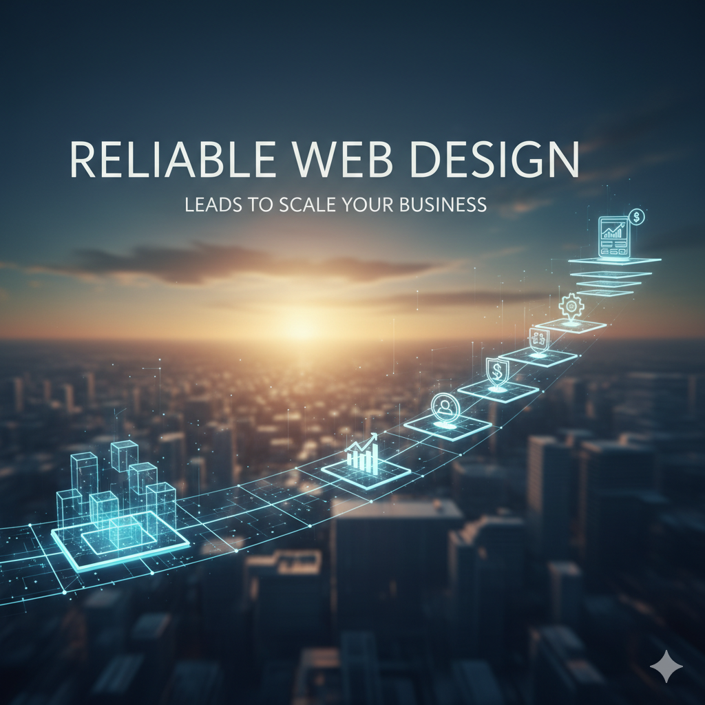 Reliable Web Design Leads to Scale Your Business
