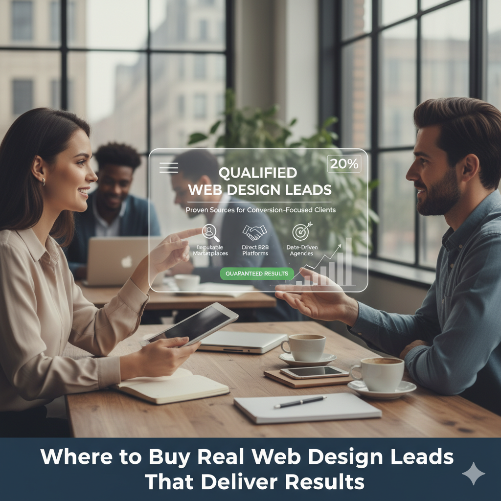 Where to Buy Real Web Design Leads That Deliver Results