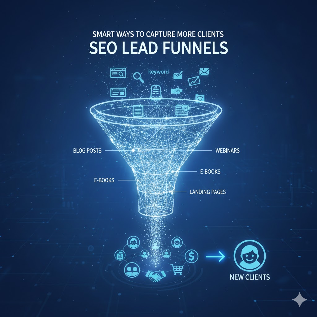 Smart Ways to Capture More Clients Through SEO Lead Funnels