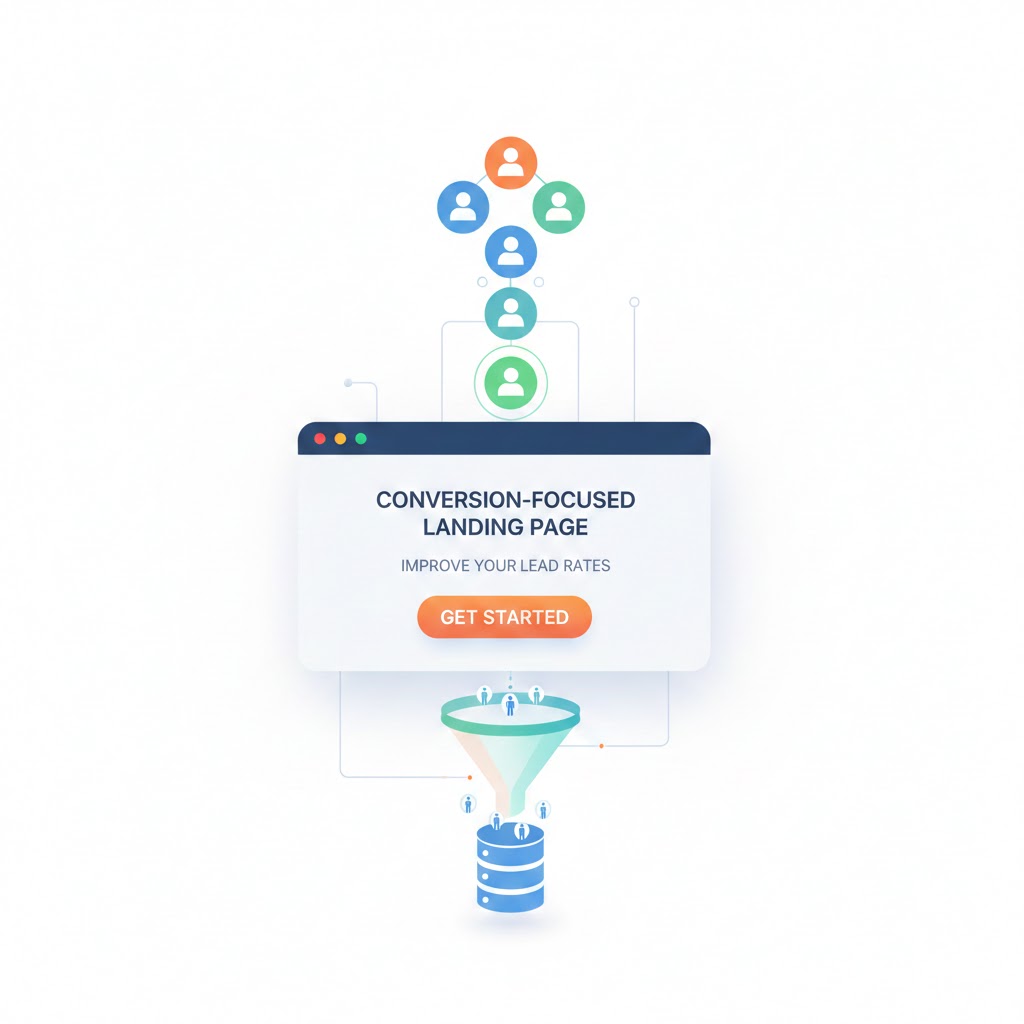 Conversion-Focused Landing Pages Improving Lead Rates
