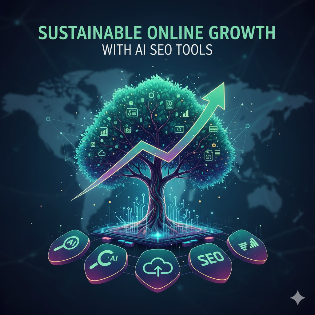 Create Sustainable Online Growth with AI SEO Tools