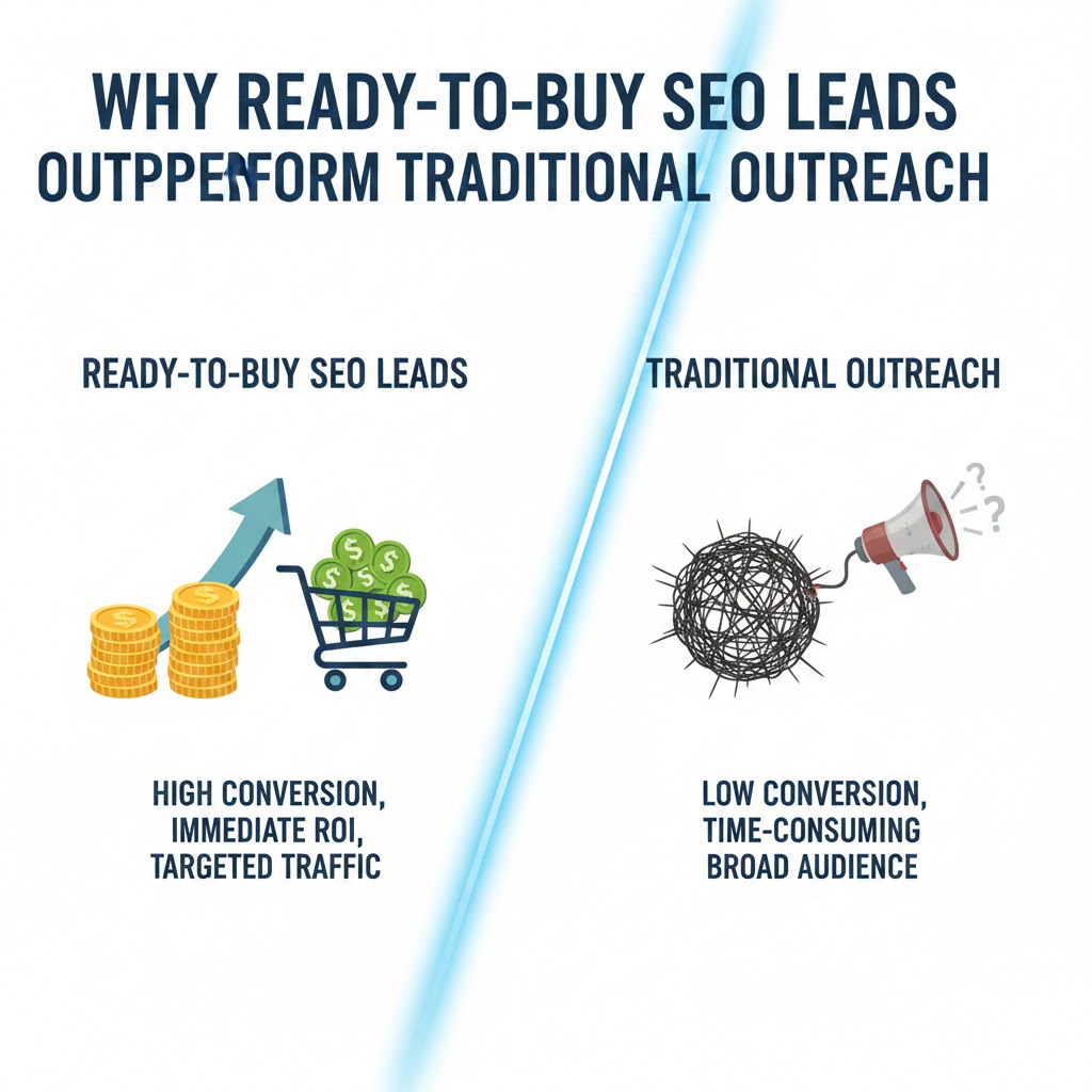 Why Ready-to-Buy SEO Leads Outperform Traditional Outreach
