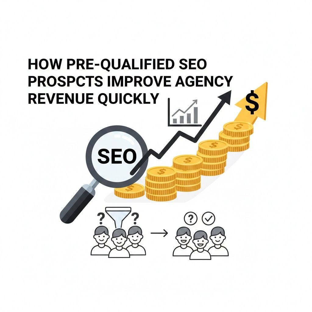 How Pre-Qualified SEO Prospects Improve Agency Revenue Quickly