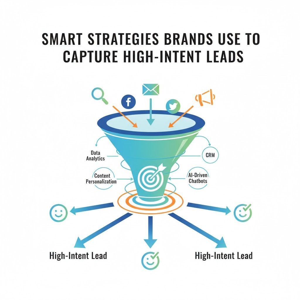 Smart Strategies Brands Use to Capture High-Intent Leads