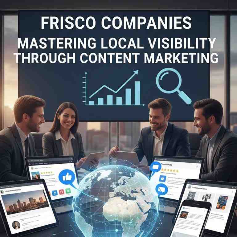 Frisco Companies Mastering Local Visibility Through Content Marketing