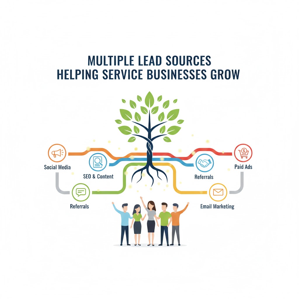 Multiple Lead Sources Helping Service Businesses Grow