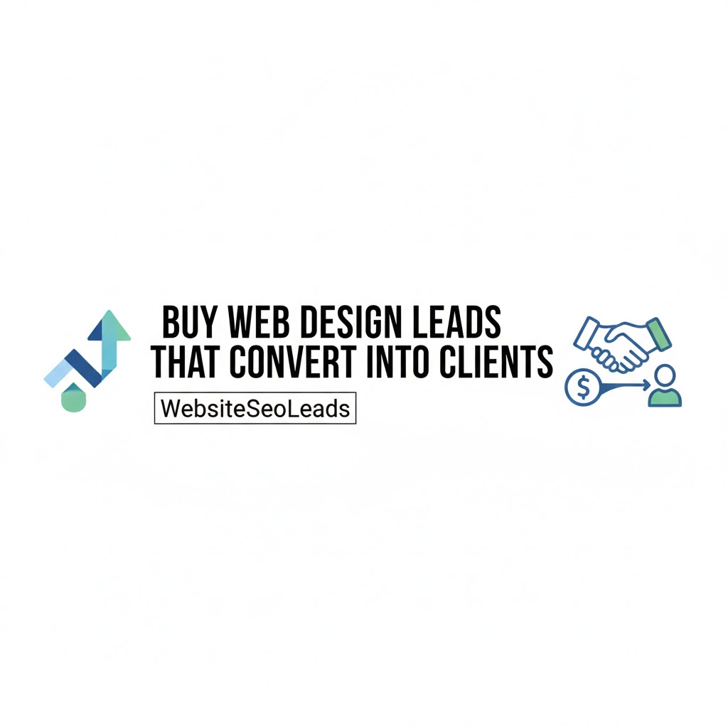 Buy Web Design Leads That Convert Into Clients