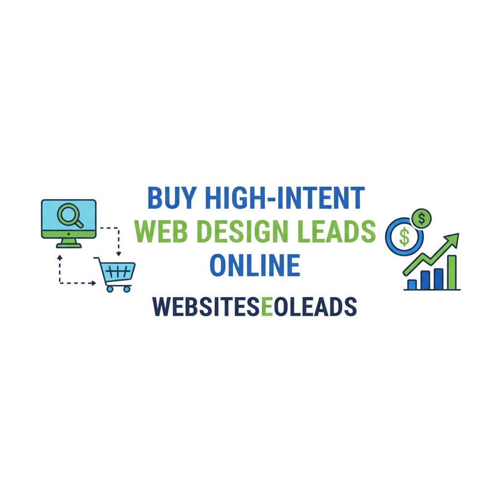 Buy High-Intent Web Design Leads Online