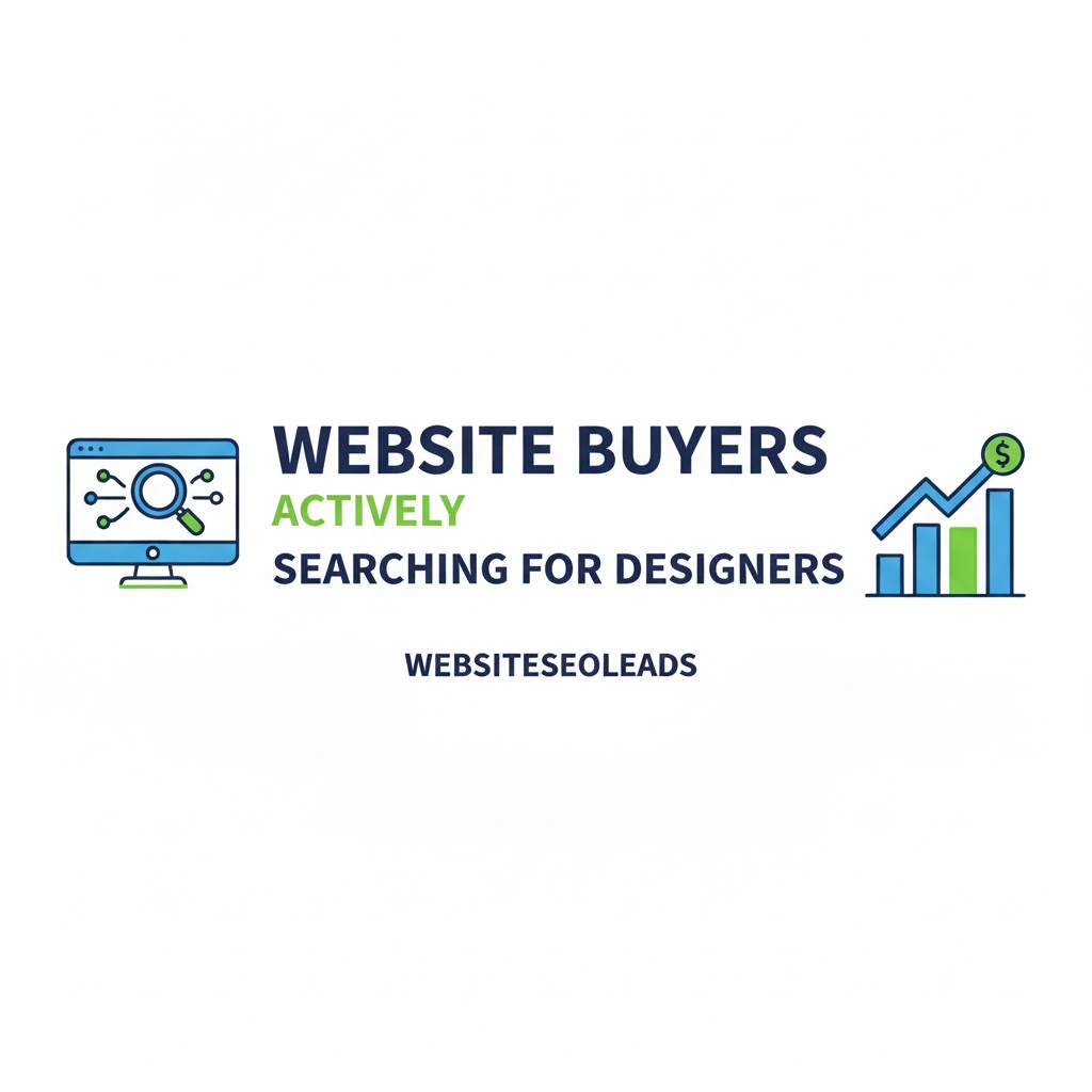 Website Buyers Actively Searching for Designers