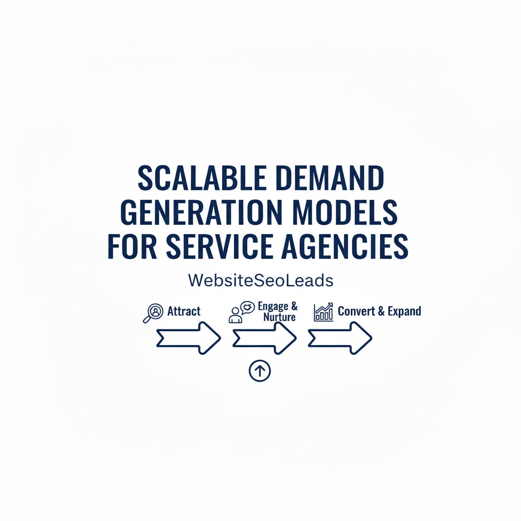 Scalable Demand Generation Models for Service Agencies