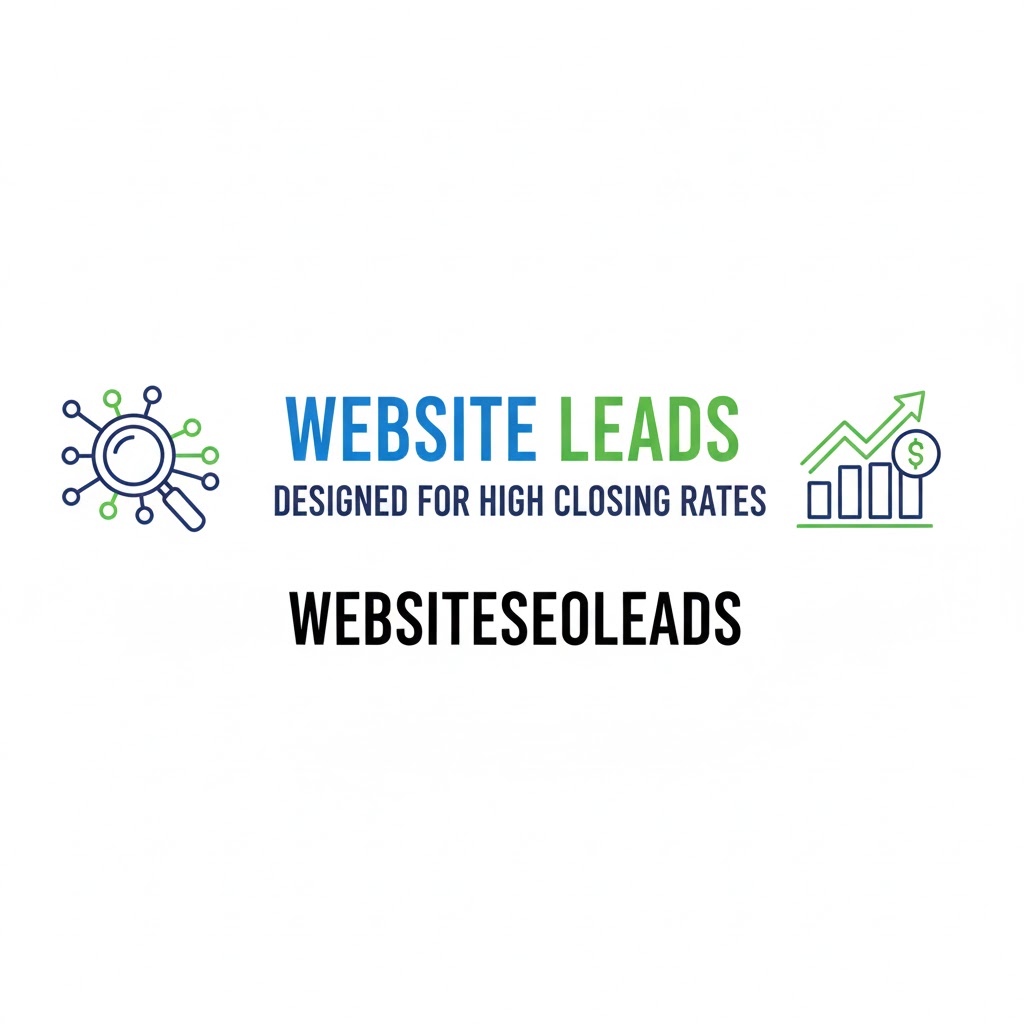 Website Leads Designed for High Closing Rates