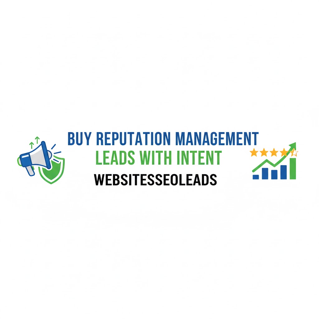 Buy Reputation Management Leads With Intent