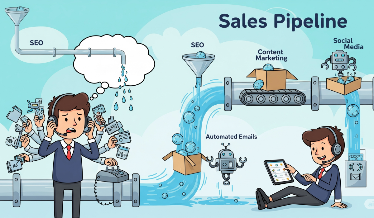 Keep Your Sales Pipeline Full Without Constant Outreach And Calls