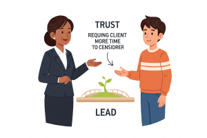 Building Trust with Leads Who Need More Time