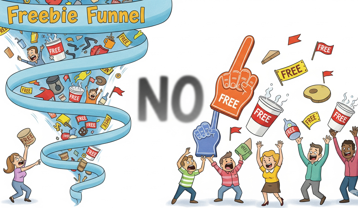 Ditch the Freebie Funnel and Get Real Buyers Instead