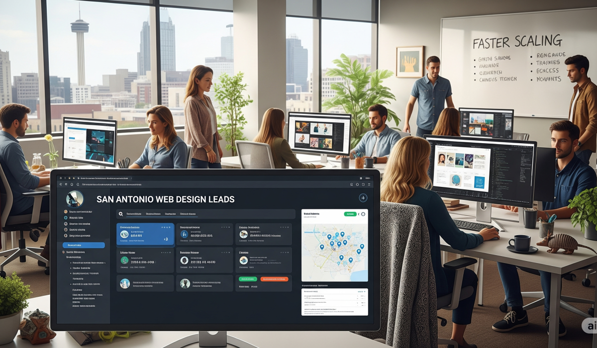 Buy Web Design Leads in San Antonio for Faster Scaling