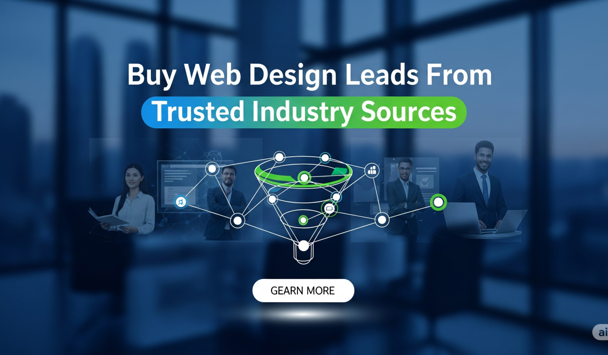 Buy Web Design Leads From Trusted Industry Sources
