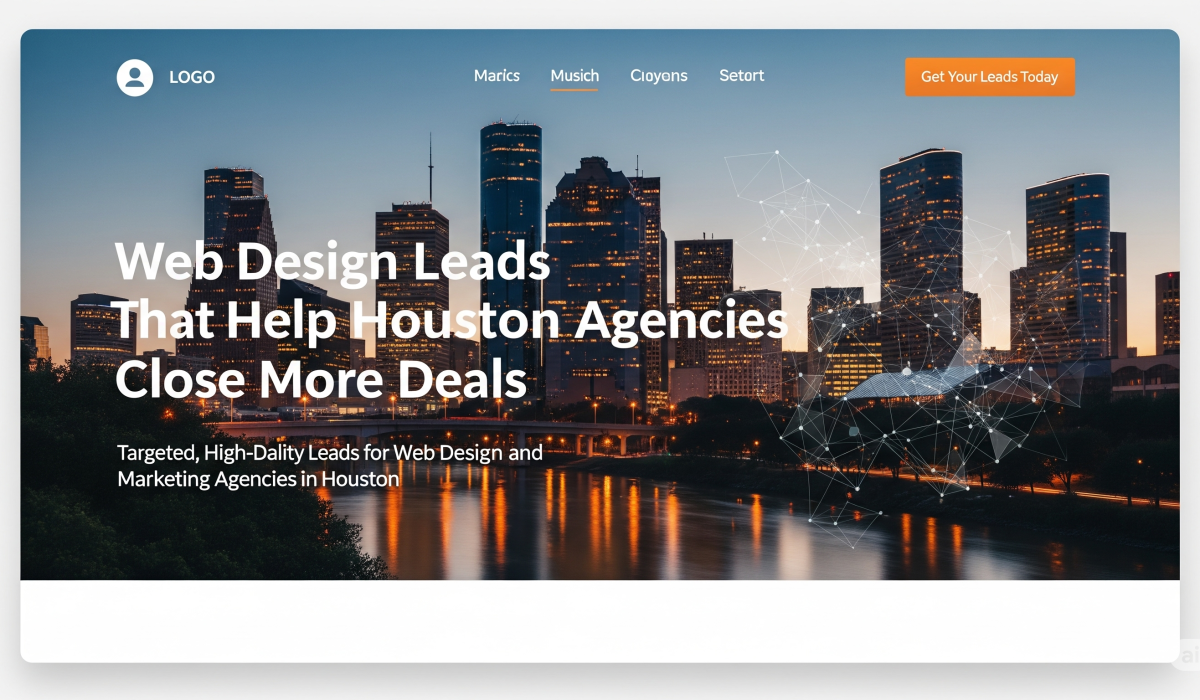 Web Design Leads That Help Houston Agencies Close More Deals