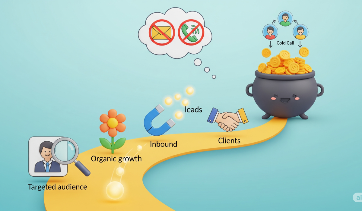 Get Consistent High Quality Leads Without Cold Emails Or Calls