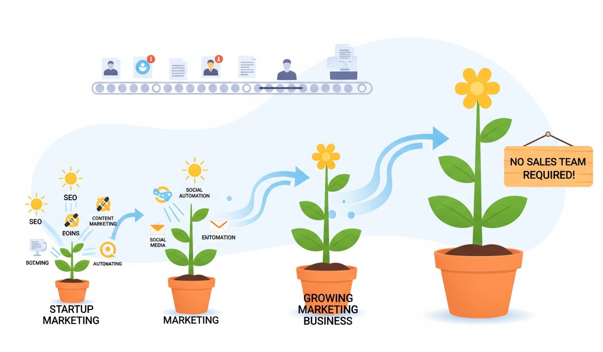 Grow Your Marketing Business Without Hiring a Sales Team