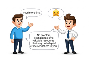 What to Say When a Lead Says They Need More Time