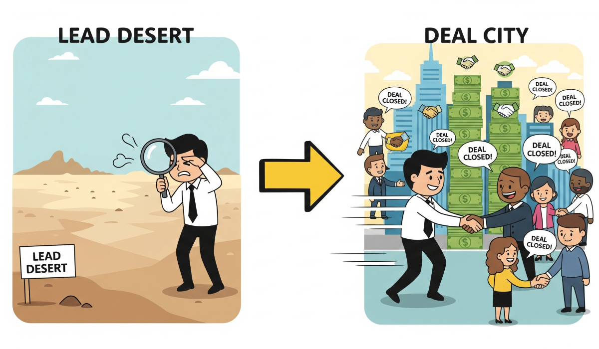 Spend More Time Closing Deals Instead Of Searching For Leads