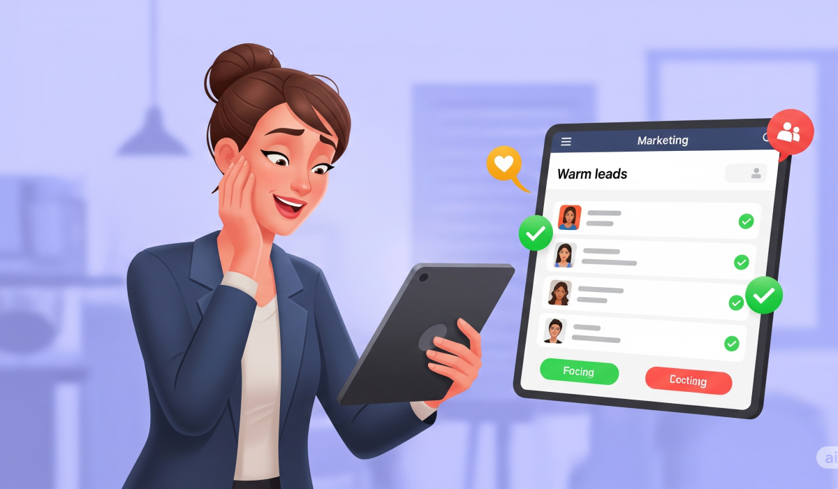 Warm Leads Made Simple for Busy Marketing Professionals