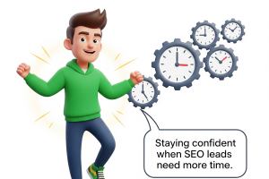 How to Stay Confident When Your SEO Leads Need More Time
