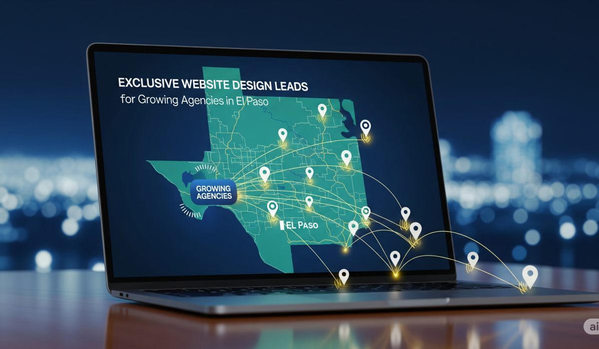 Exclusive Website Design Leads in El Paso for Growing Agencies