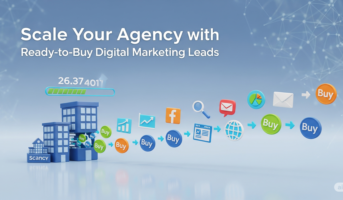 Scale Your Agency with Ready-to-Buy Digital Marketing Leads