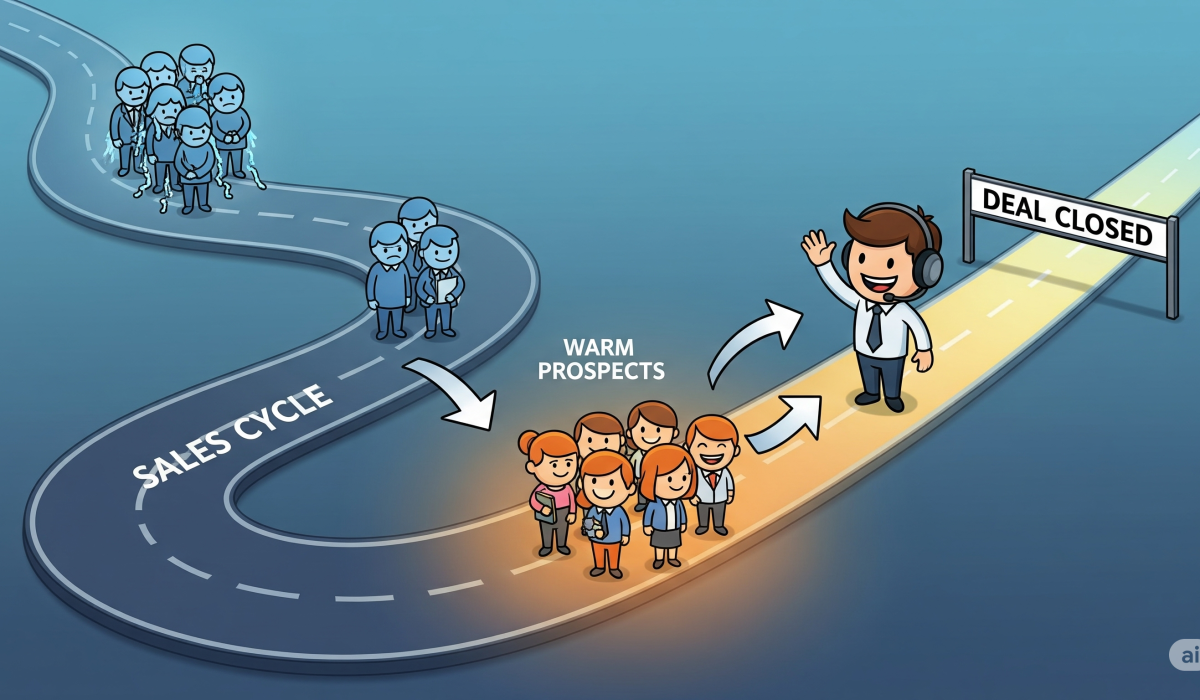 Shorten Your Sales Cycle by Starting With Warm Prospects