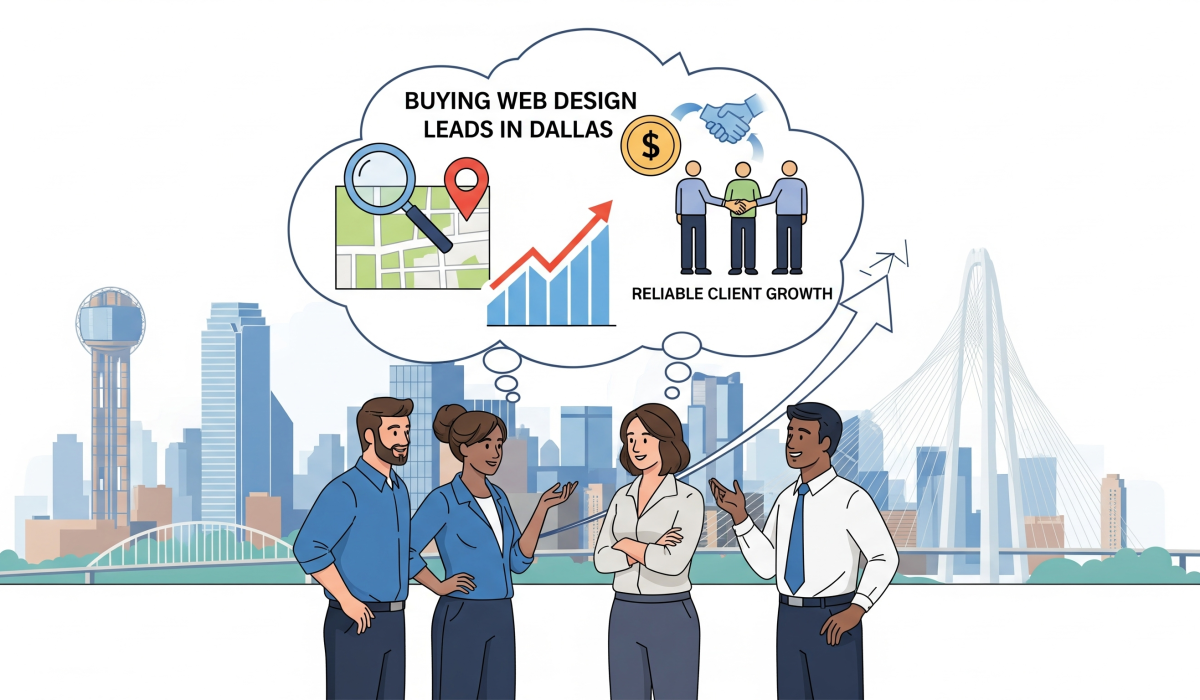 Buy Web Design Leads in Dallas for Reliable Client Growth